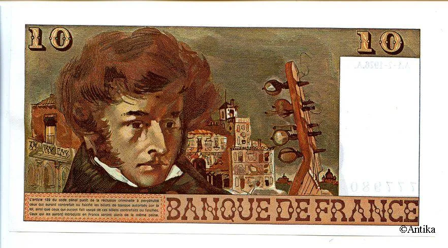 10 FRANCS BERLIOZ - Type 1972