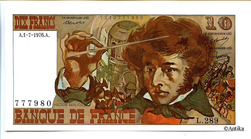 10 FRANCS BERLIOZ - Type 1972