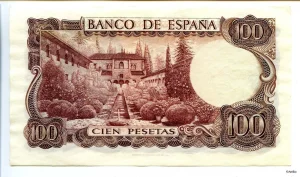 100 Pesetas M. de Falla * * * * * * PROMO