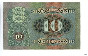 10 Krooni Femme costume traditionnel & Blé * *