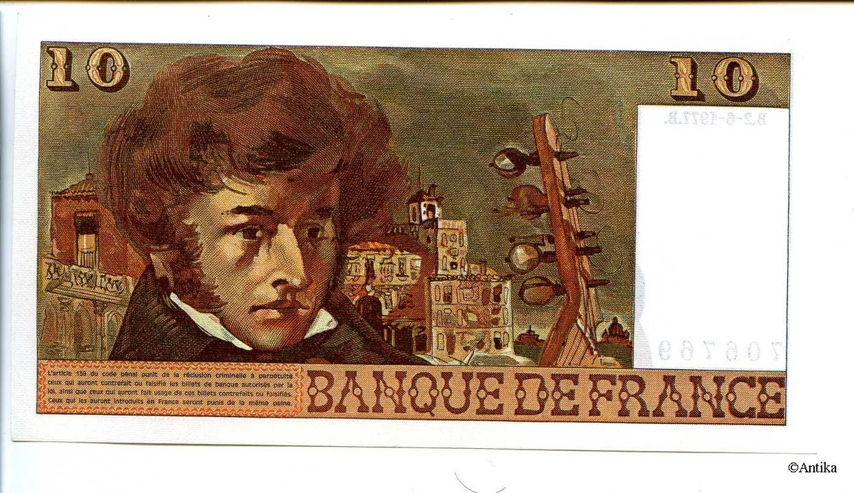 10 FRANCS BERLIOZ - Type 1972
