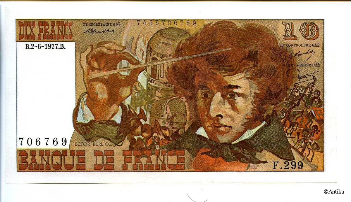 10 FRANCS BERLIOZ - Type 1972