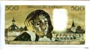 500 FRANCS PASCAL - Type 1968