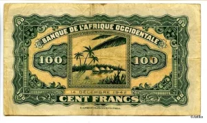100 FRANCS Baobab Imp° USA