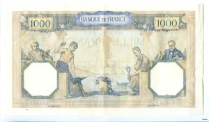 1000 FRANCS CERES & MERCURE - Type 1927