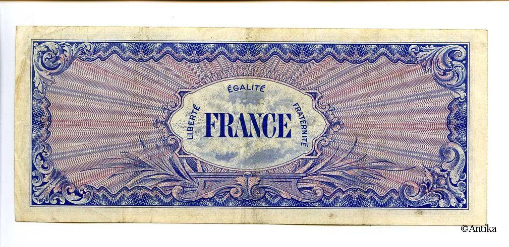 100 FRANCS Verso "France"