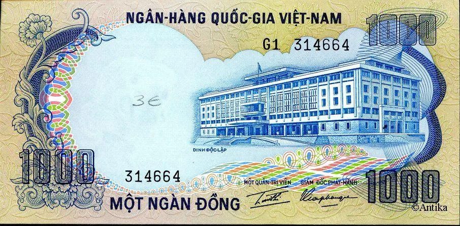 1000 Dong Bleu & Jaune Banque Centrale PROMO * * * * * * * *