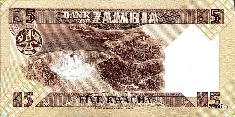 5 Kwacha Pdt K.Kaunda Barrage * * *