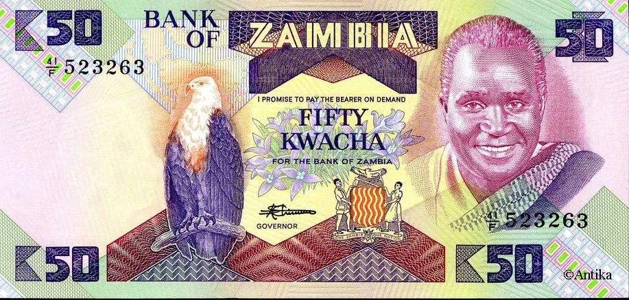 50 Kwacha Aigle & statue PROMO * * * * *