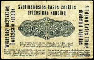 20 Kopeken Occupation de la Lituanie Posen PROMO