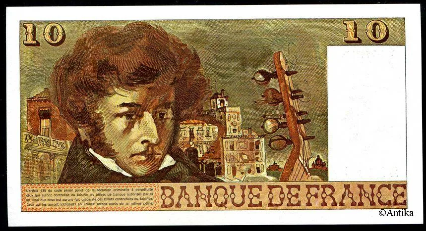 10 FRANCS BERLIOZ - Type 1972