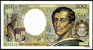 200 FRANCS MONTESQUIEU - Type 1981 modifié