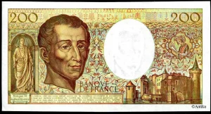 200 FRANCS MONTESQUIEU -Type 1981