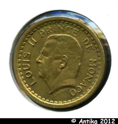 2 FRANCS LOUIS II 1922-1949