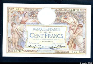 100 FRANCS LOM -Type 1906 modifié