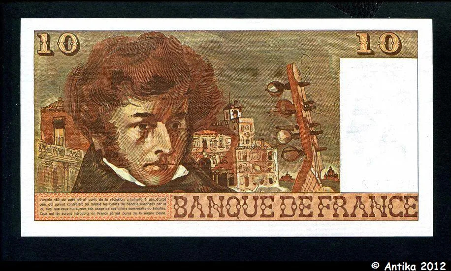 10 FRANCS BERLIOZ - Type 1972