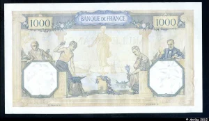 1000 FRANCS CERES & MERCURE - Type 1927