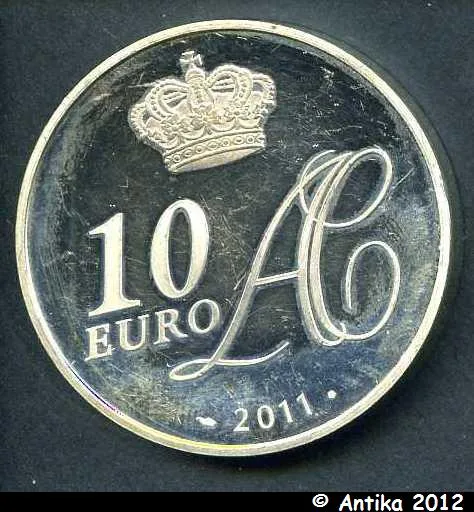 10 € COMMEMORATIVES MARIAGE PRINCIER