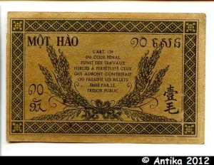 10 CENTS Jaune & Brun Gvt Gl 2 ème émiss°
