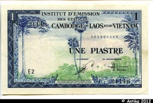 1 PIASTRE /1 DONG " Viet-Nam "