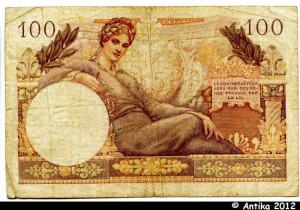 100 FRANCS "Trésor Français"