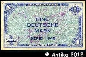 1 Deutsche Mark Occupation Alliée PROMO