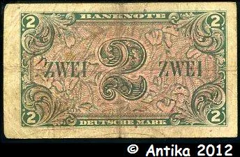 2 Deutsche Mark Occupation Alliée * * PROMO