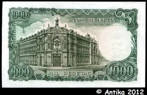 1000 Pesetas José Echegaray-Banque Centrale * * * PROMO