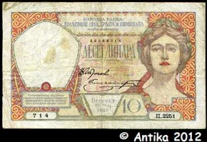10 Dinara Femme & Armoirie