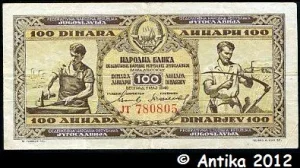 100 Dinara Forgeron & Fermier