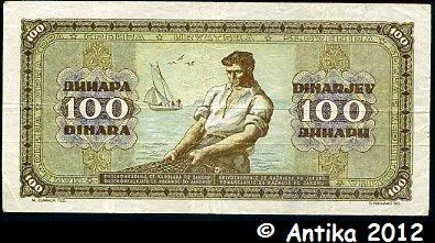 100 Dinara Forgeron & Fermier