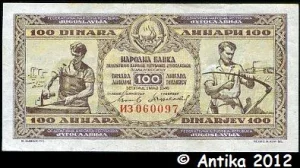 100 Dinara Forgeron & Fermier