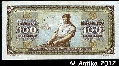 100 Dinara Forgeron & Fermier