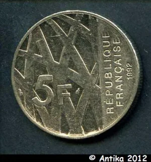 5 FRANCS MENDES FRANCE