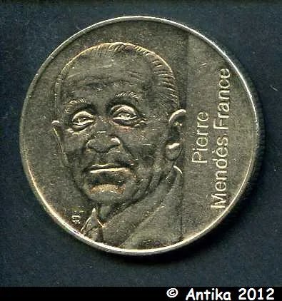 5 FRANCS MENDES FRANCE