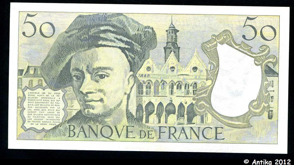 50 FRANCS QUENTIN - Type 1976