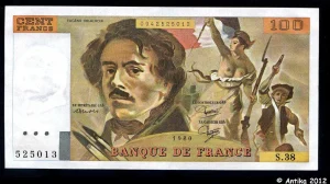 100 FRANCS DELACROIX - Type 1978 modifié