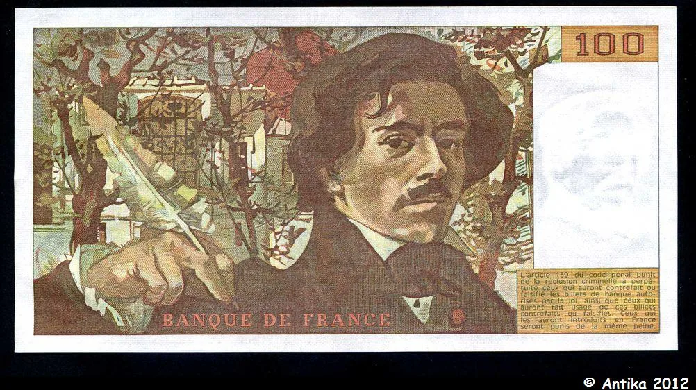 100 FRANCS DELACROIX - Type 1978 modifié