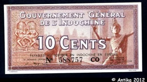 10 CENTS Brun & lilas Type II Gvt Gl 1ère émis°