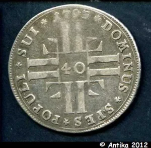 40 KREUZER Argt CANTON DE LUCERNE