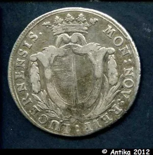 40 KREUZER Argt CANTON DE LUCERNE