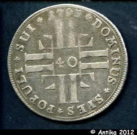 40 KREUZER Argt CANTON DE LUCERNE