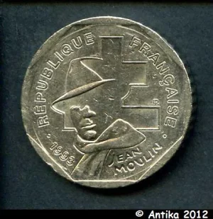 2 FRANCS JEAN MOULIN