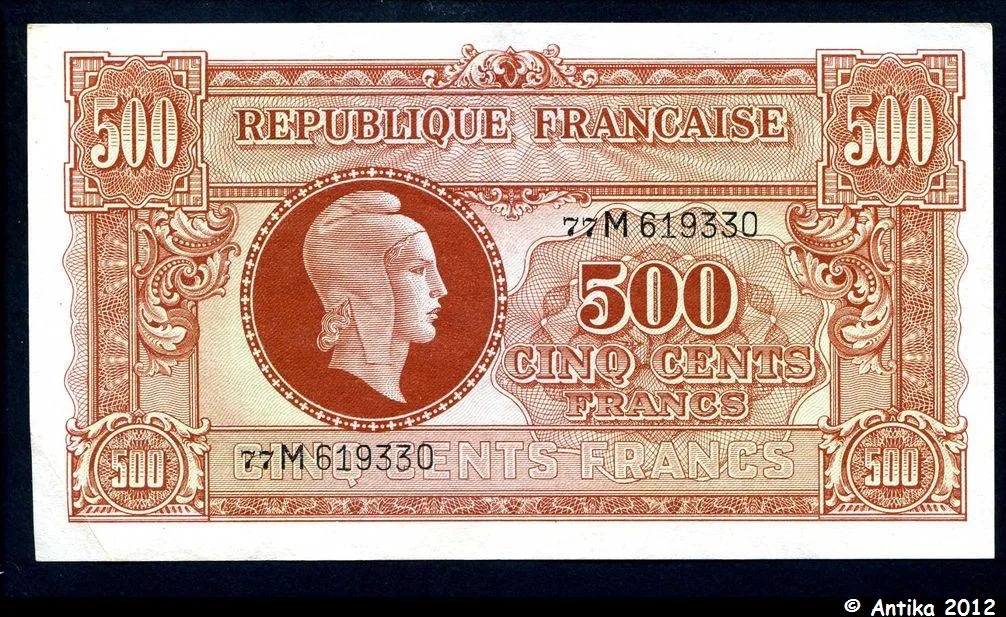 500 FRANCS (Marianne)
