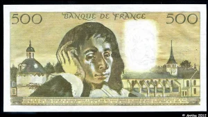 500 FRANCS PASCAL - Type 1968
