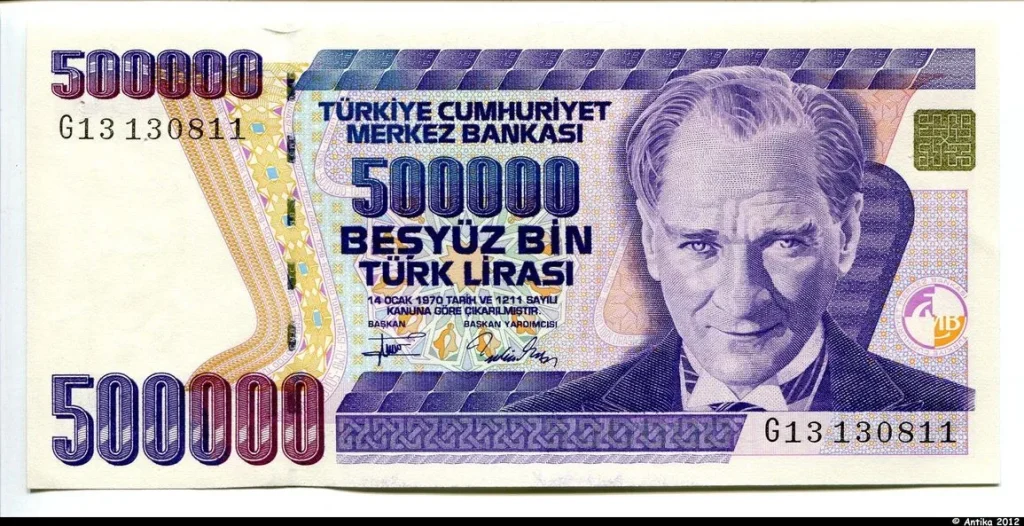500 000 Lira Kamell Ataturk * * * * PROMO
