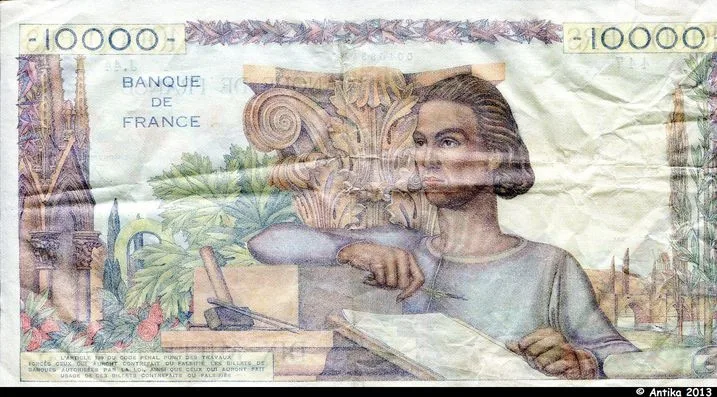 10 000 FRANCS GENIE Français- Type 1945