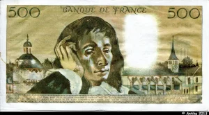 500 FRANCS PASCAL - Type 1968