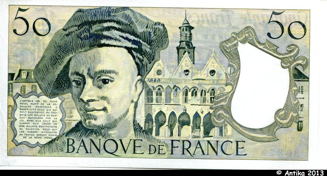 50 FRANCS QUENTIN - Type 1976