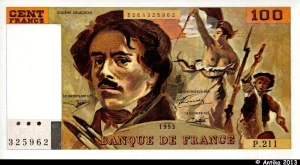 100 FRANCS DELACROIX - Type 1978 "imprimé en continu"